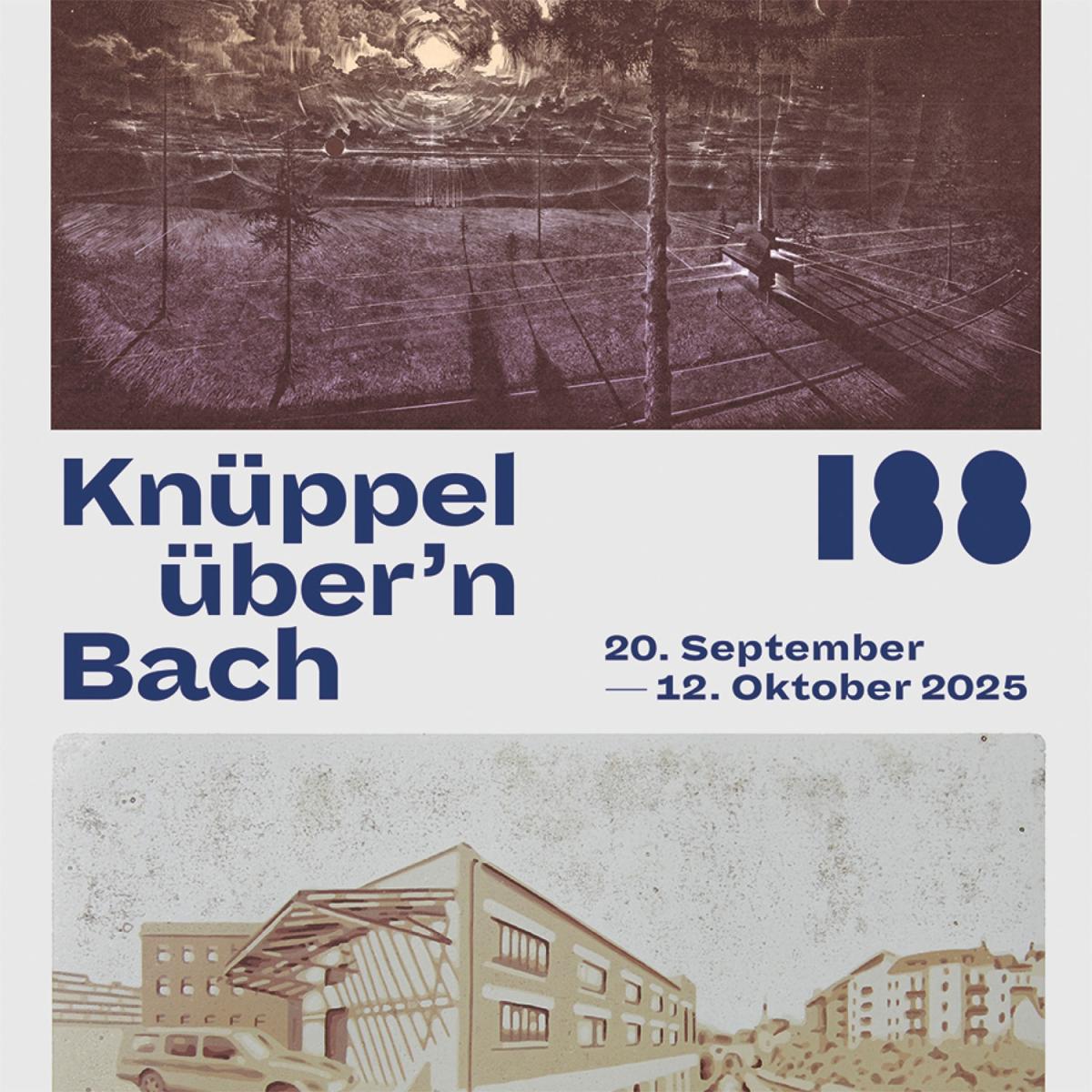 Knüppel übern Bach
